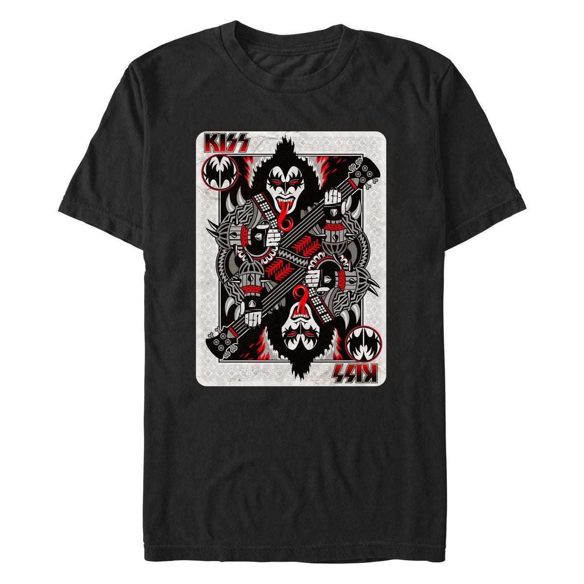Men's KISS Gene Simmons Playing Card T-Shirt – Neff Headwear