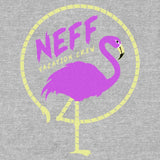 Men's NEFF Vacation Crew Flamingo T-Shirt