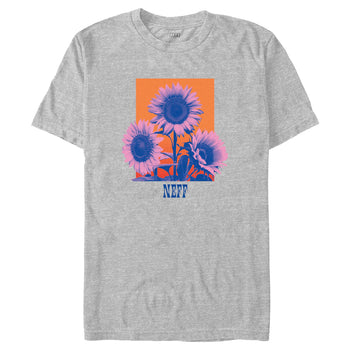 Men's NEFF Retro Pink Sunflowers T-Shirt