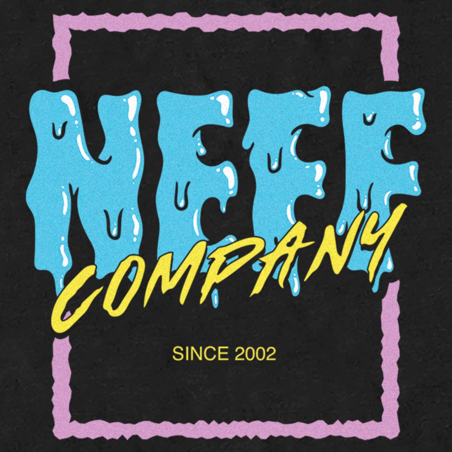 Men's NEFF Melting Blue Logo T-Shirt