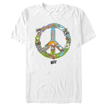 Men's NEFF Peace and Love T-Shirt