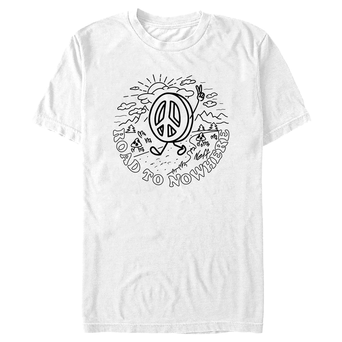 Men's NEFF Road to Nowhere T-Shirt – Neff Headwear