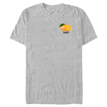 Men's NEFF Small Orange Fruit Logo T-Shirt