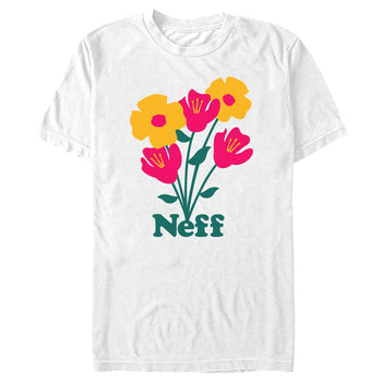Men's NEFF Large Flower Bouquet Logo T-Shirt