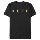 Men's NEFF Simple Yellow Logo T-Shirt