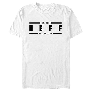 Men's NEFF Black Forever Fun Logo T-Shirt