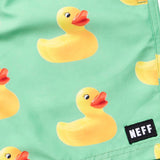 Men's NEFF Ducky 17" Hot Tub Swim Trunks