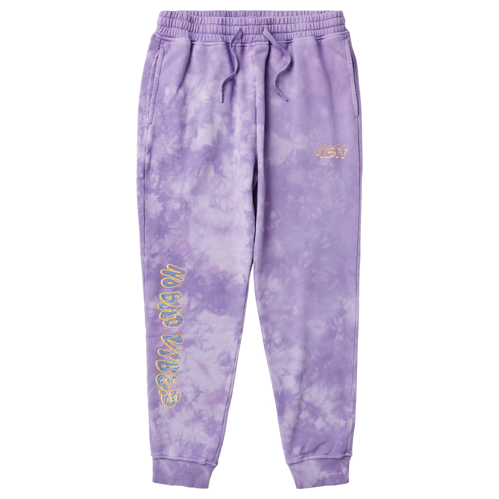 Tie dye sweatpants purple hot sale