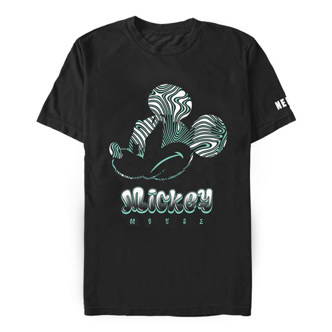 MICKEY MOUSE LIQUIFY TEE - BLACK