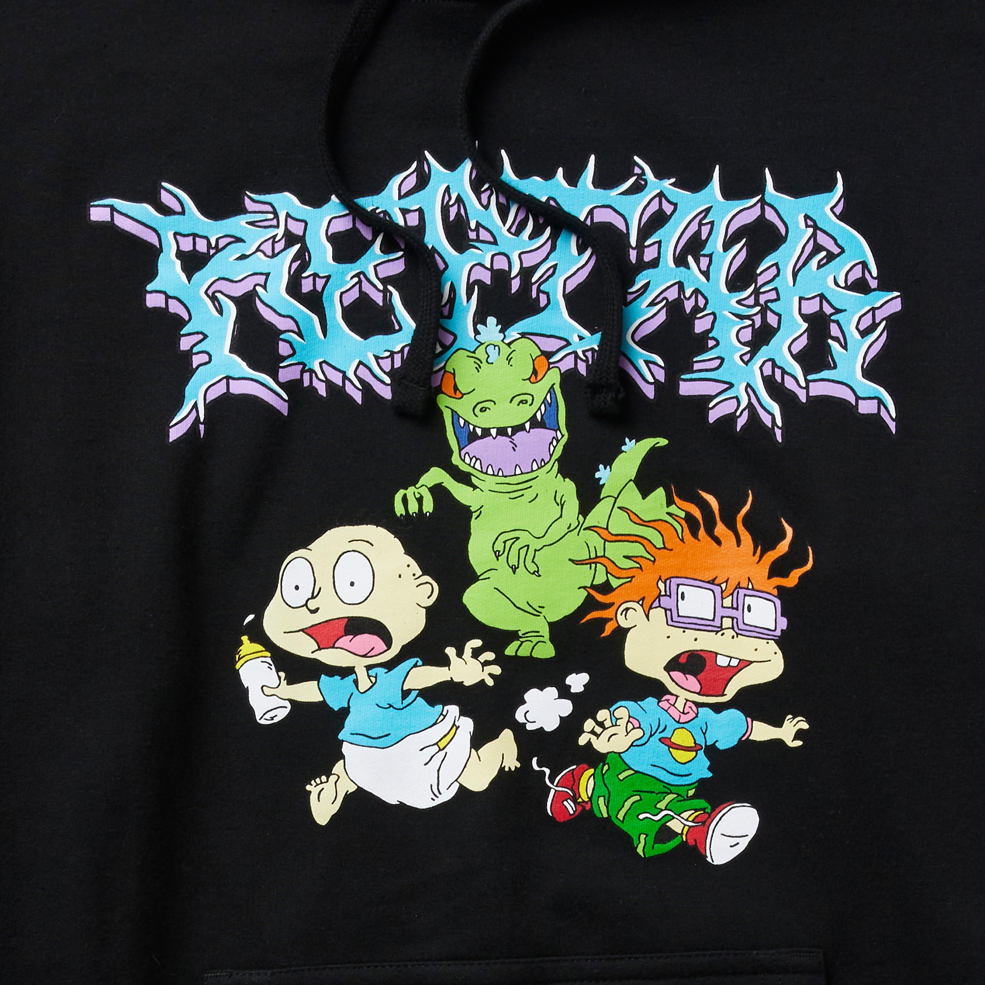 Black 2024 rugrats hoodie