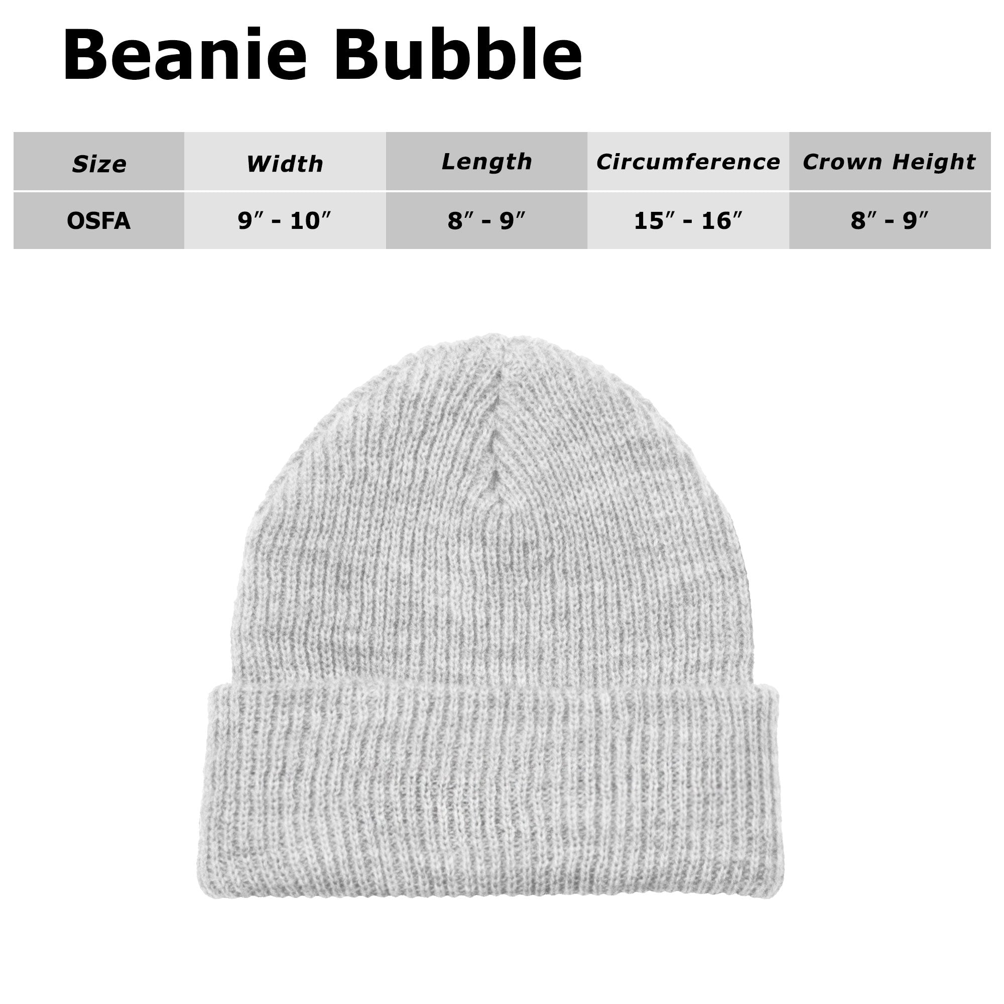 Unisex NEFF Bubble Cuffy Beanie