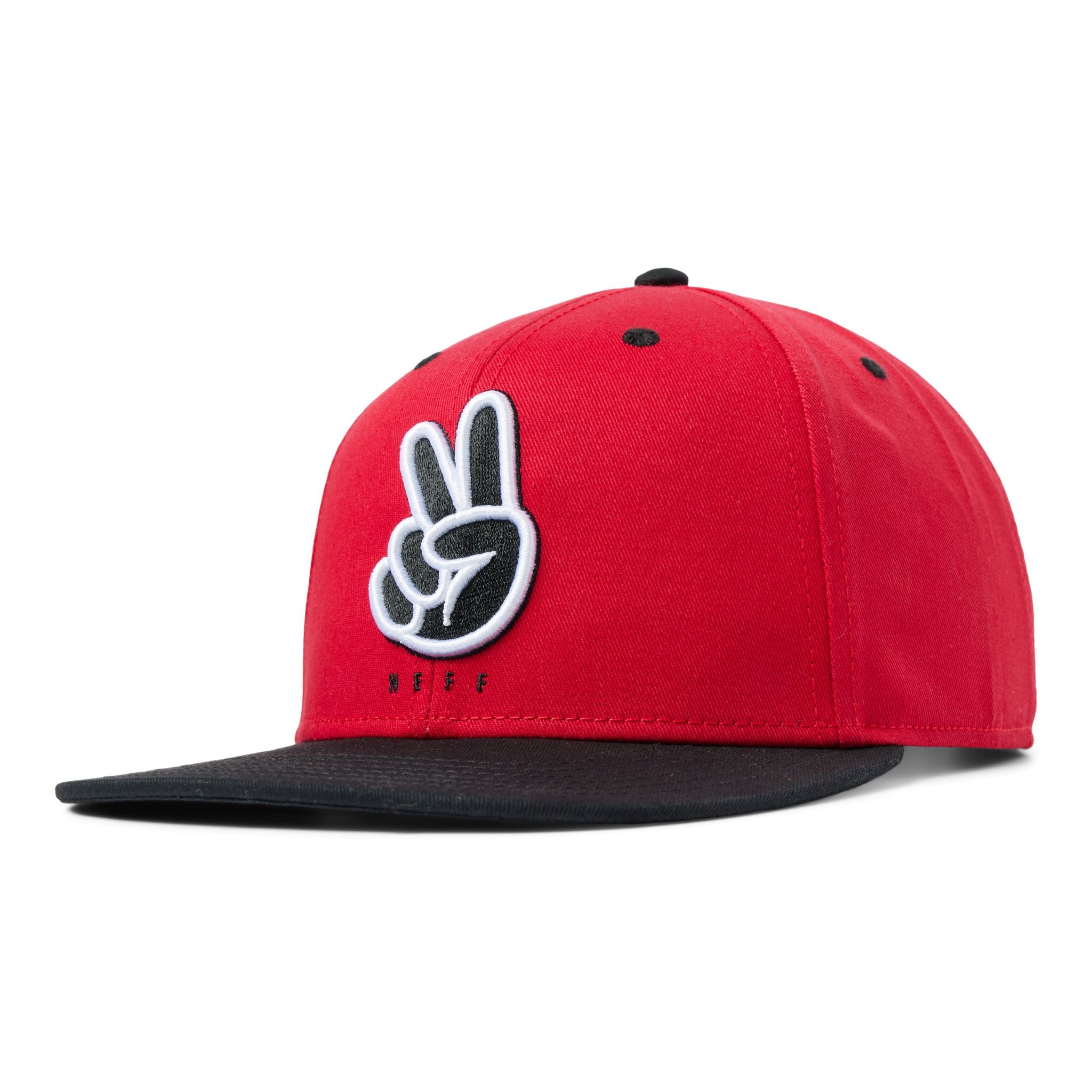 NEFF HARDWOOD PEACE SNAPBACK - RED | Neff Headwear