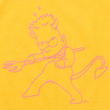 THE SIMPSONS BART DEVIL TEE - GOLD