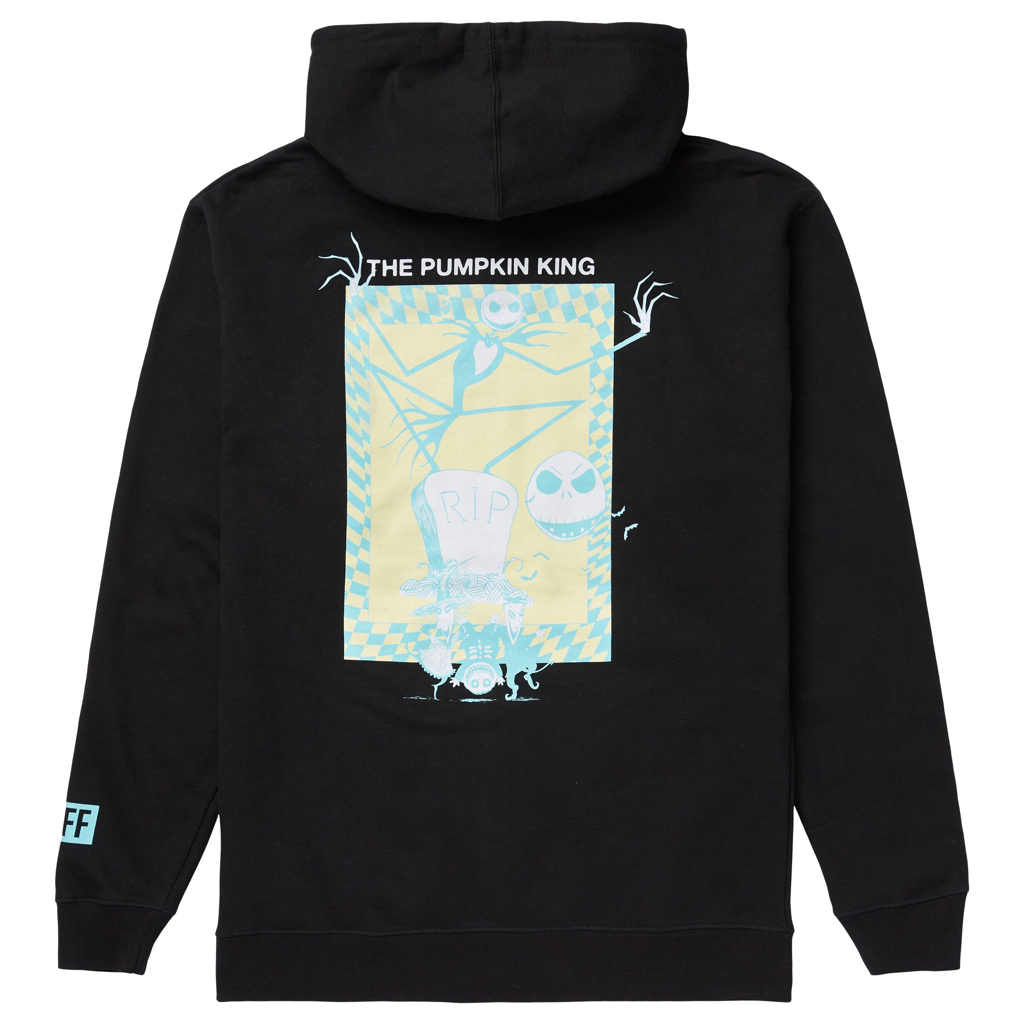 NEFF x THE NIGHTMARE BEFORE CHRISTMAS PUMPKIN KING PULLOVER HOODIE - BLACK  | Neff Headwear