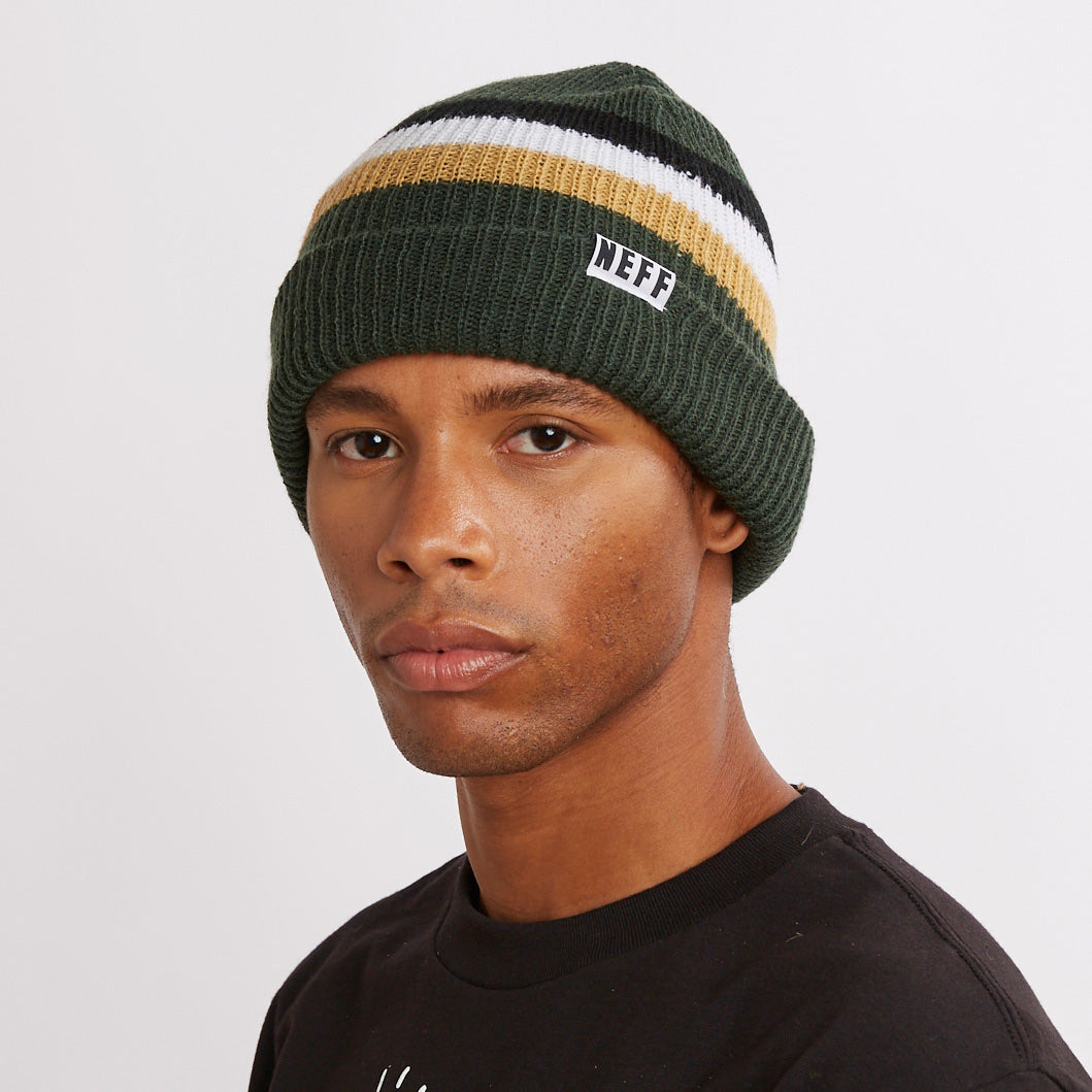 Green 2025 neff beanie