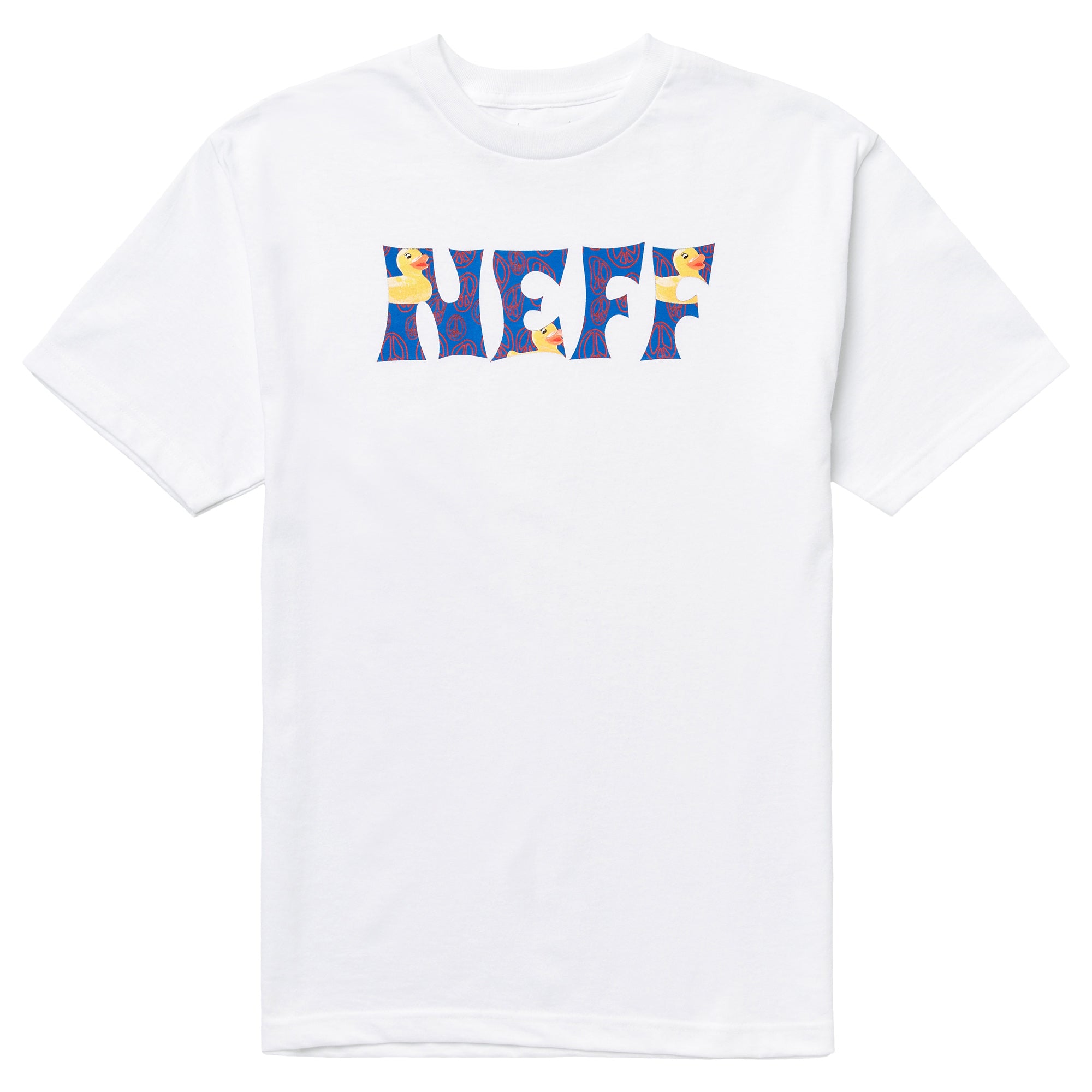 NEFF PEACE AND DUCK SS TEE WHITE | Neff Headwear