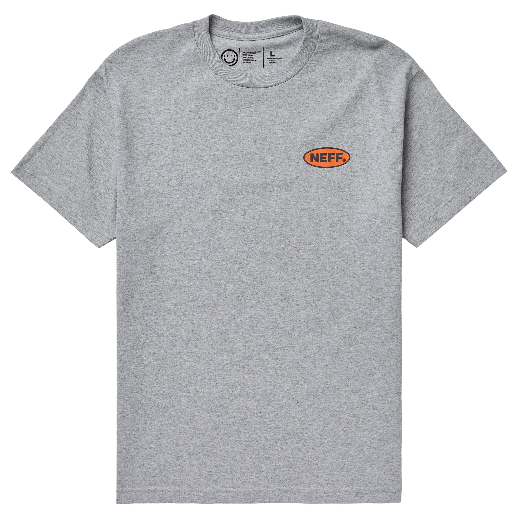 WORLDWIDE TEE - HEATHER GREY