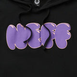 HELP YOUR FRIENDS PULLOVER HOODIE - BLACK