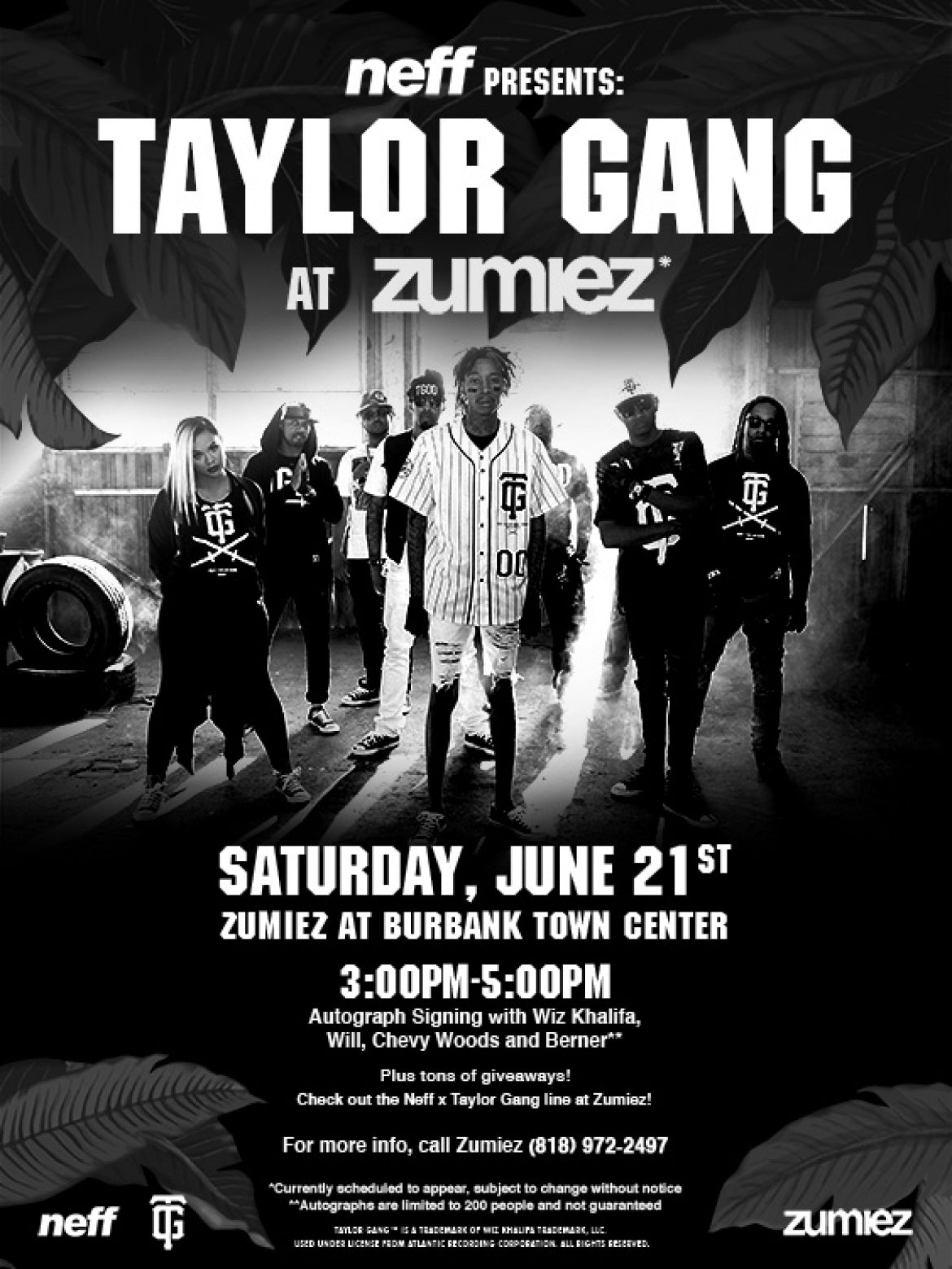 Neff is Bringing the Taylor Gang to Zumiez