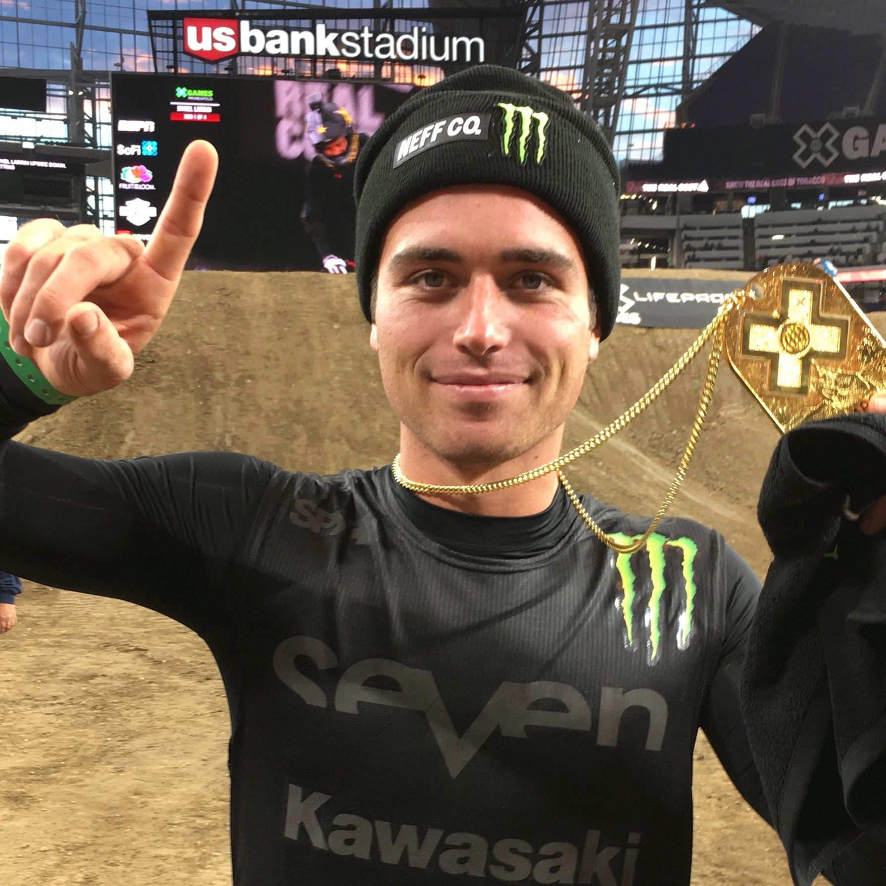 NEFF athletes spotted at X games!