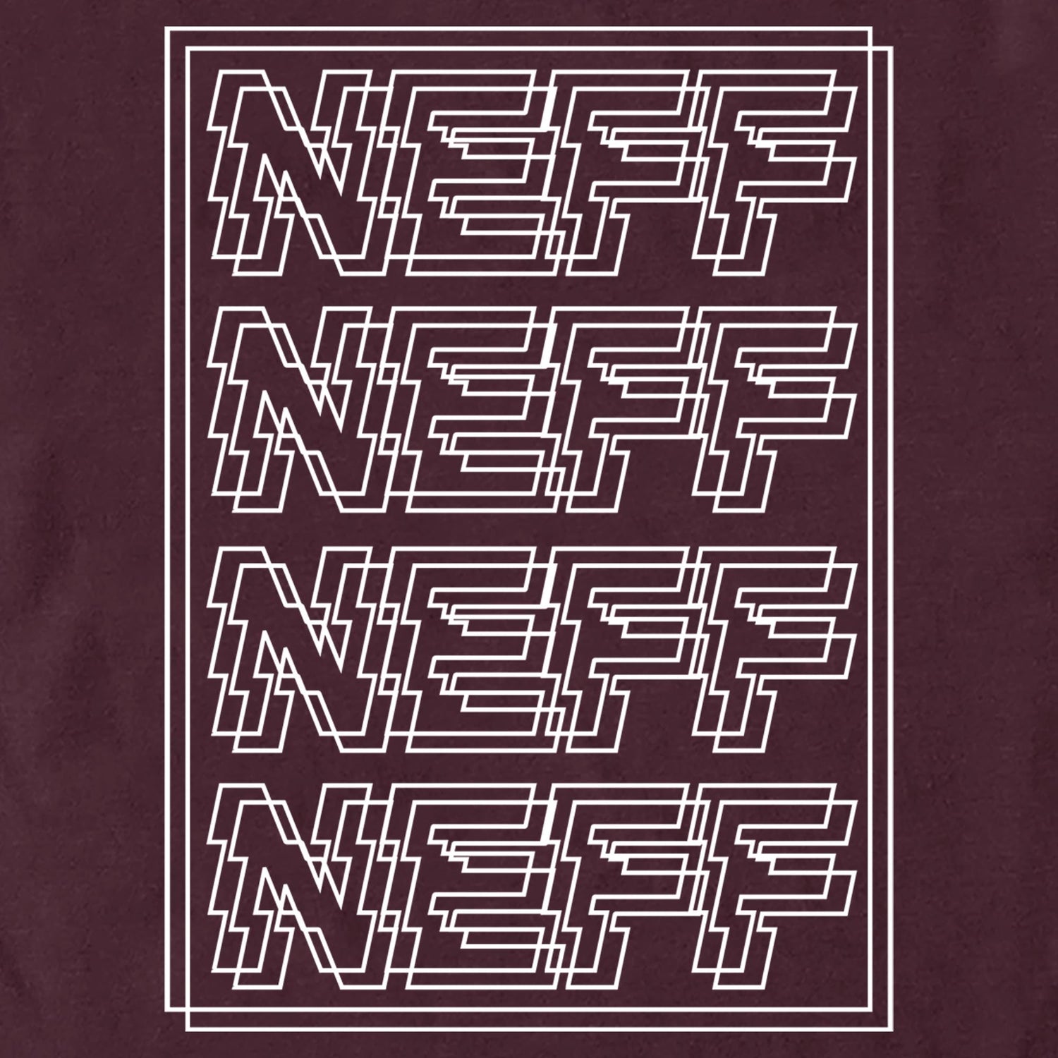 Men's NEFF Cracked Logo T-Shirt