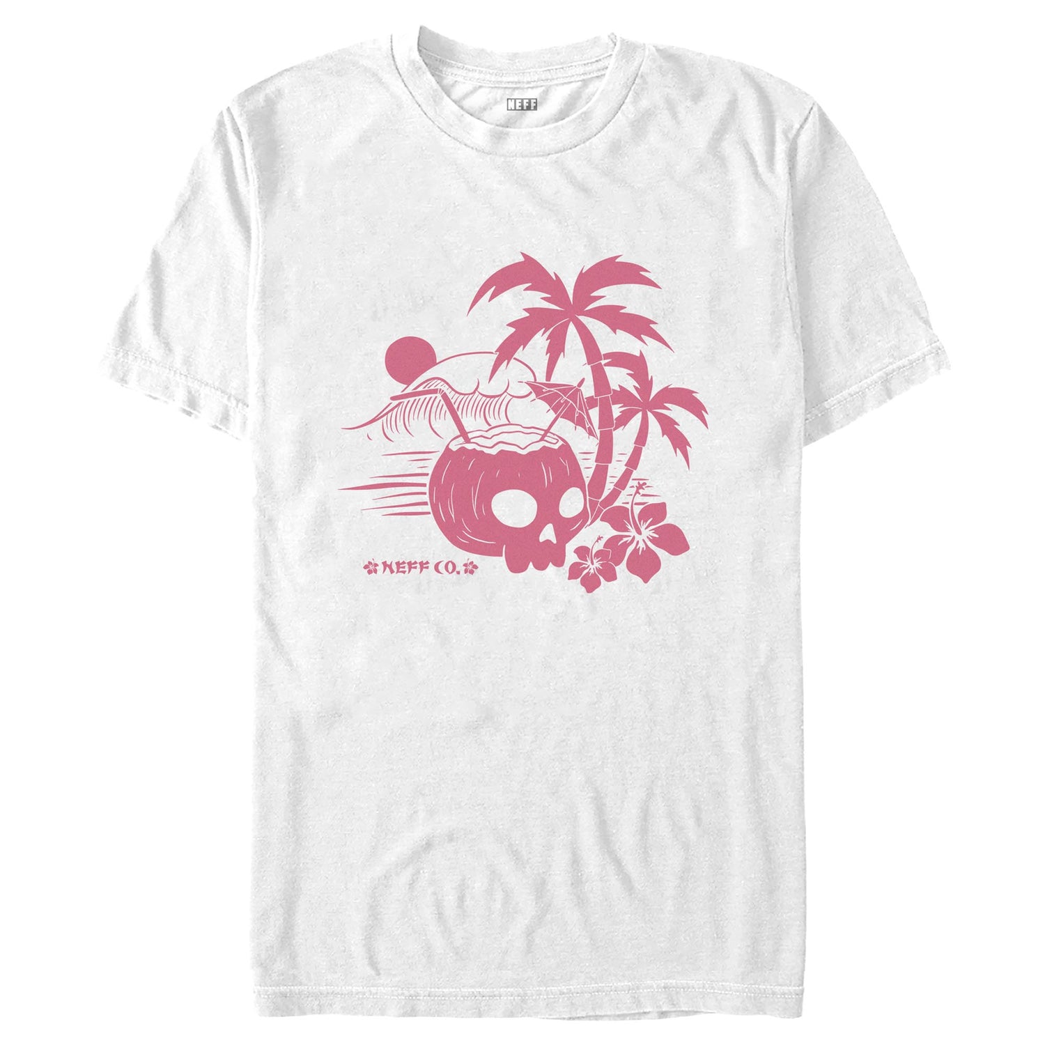 Men's NEFF Coconut Skull Vacation T-Shirt