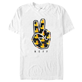 Men's NEFF Rubber Ducky Peace Fingers T-Shirt