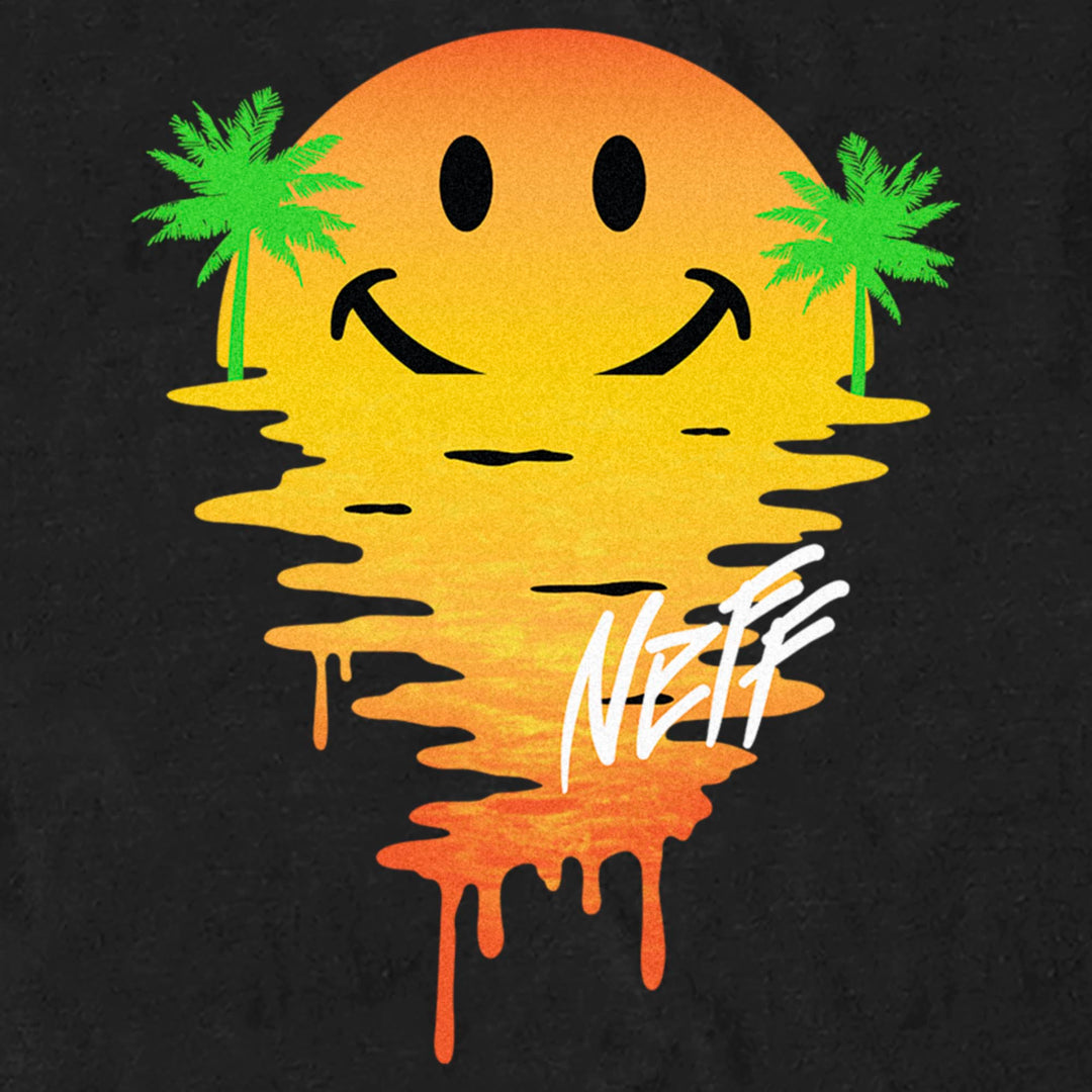 Men's NEFF Melting Smiley Face Sunset T-Shirt – Neff Headwear