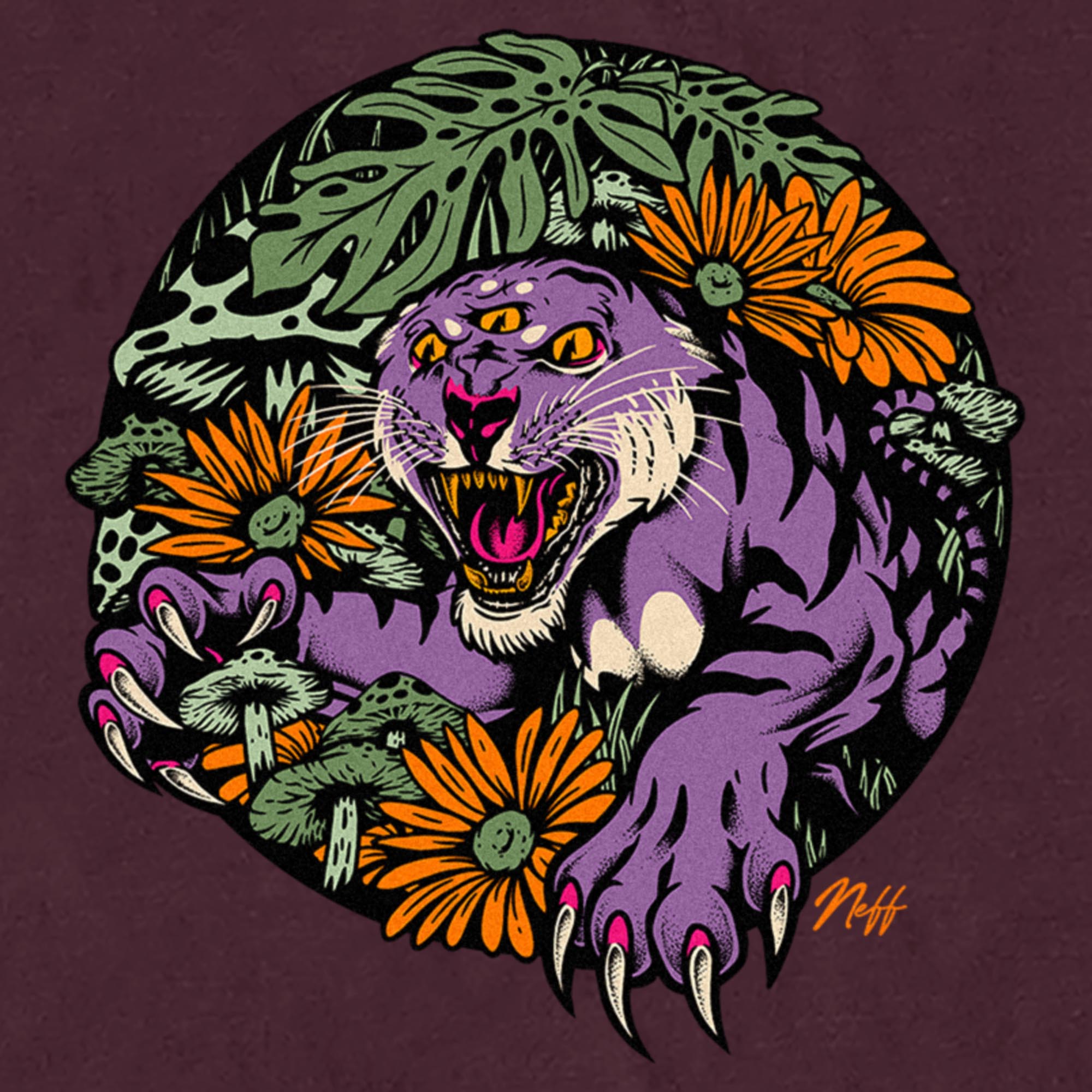 Men's NEFF All Seeing Daisy T-Shirt