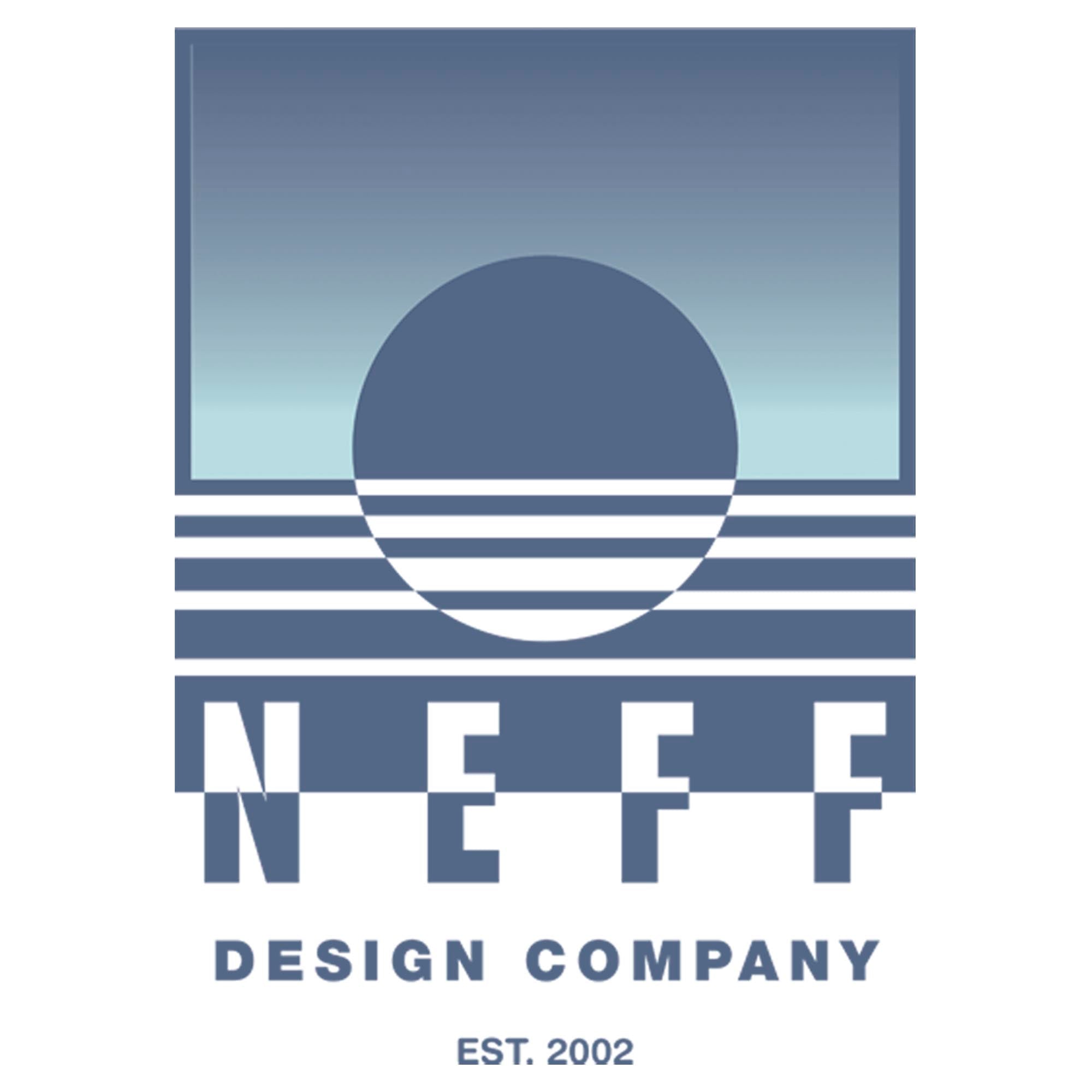 Men's NEFF Blue Sunset Logo T-Shirt