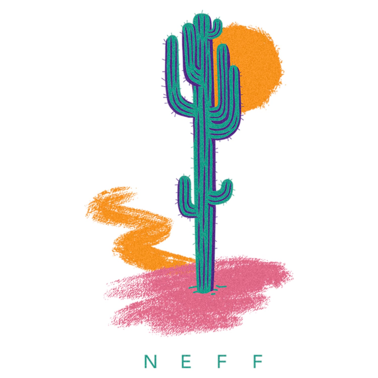 Men's NEFF Retro Cactus Logo T-Shirt
