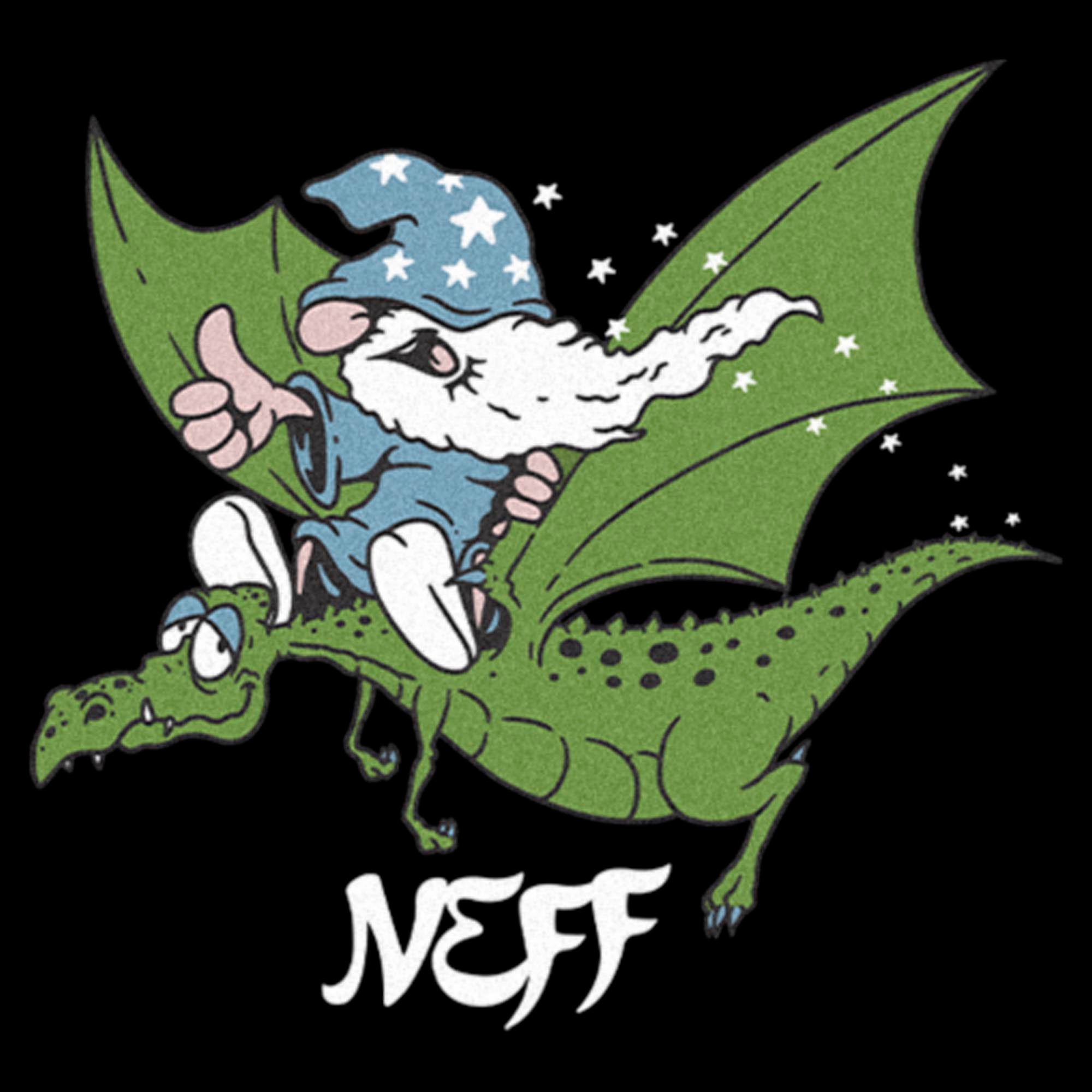 Men's NEFF Wizard and Dragon Logo T-Shirt