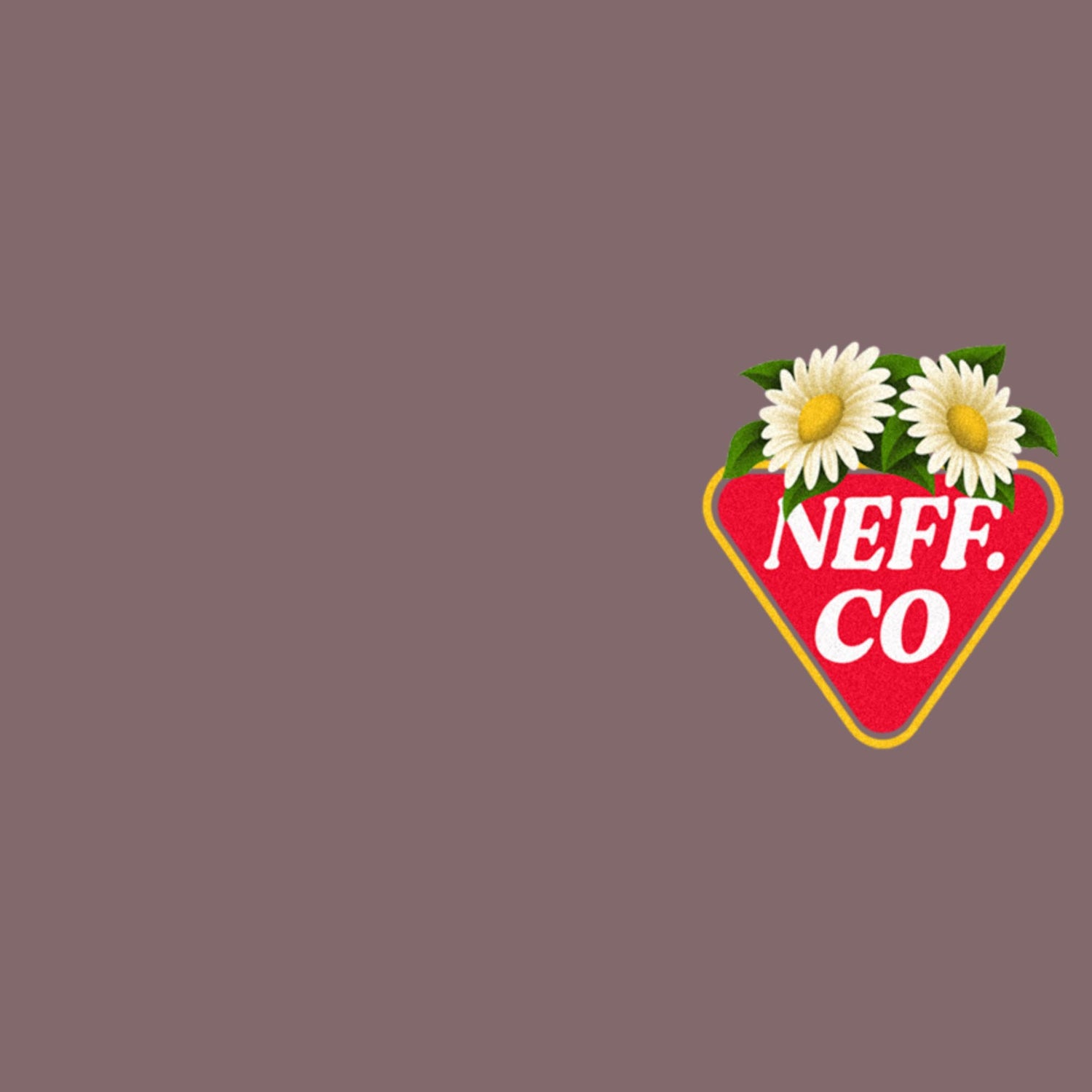 Men's NEFF Small Flower Badge Logo T-Shirt