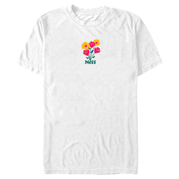 Men's NEFF Small Flower Bouquet Logo T-Shirt