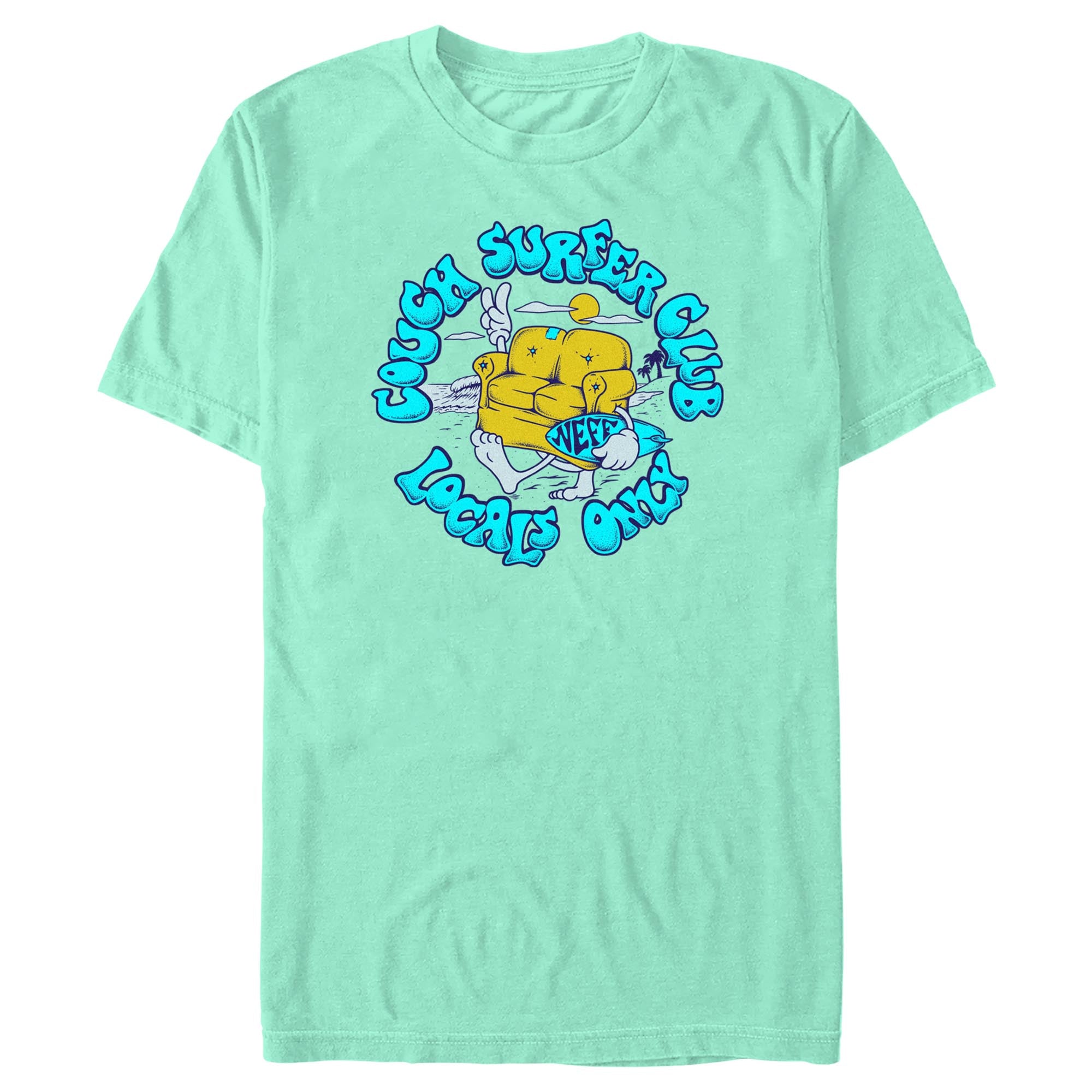 Men's NEFF Couch Surfer Club Large Logo T-Shirt