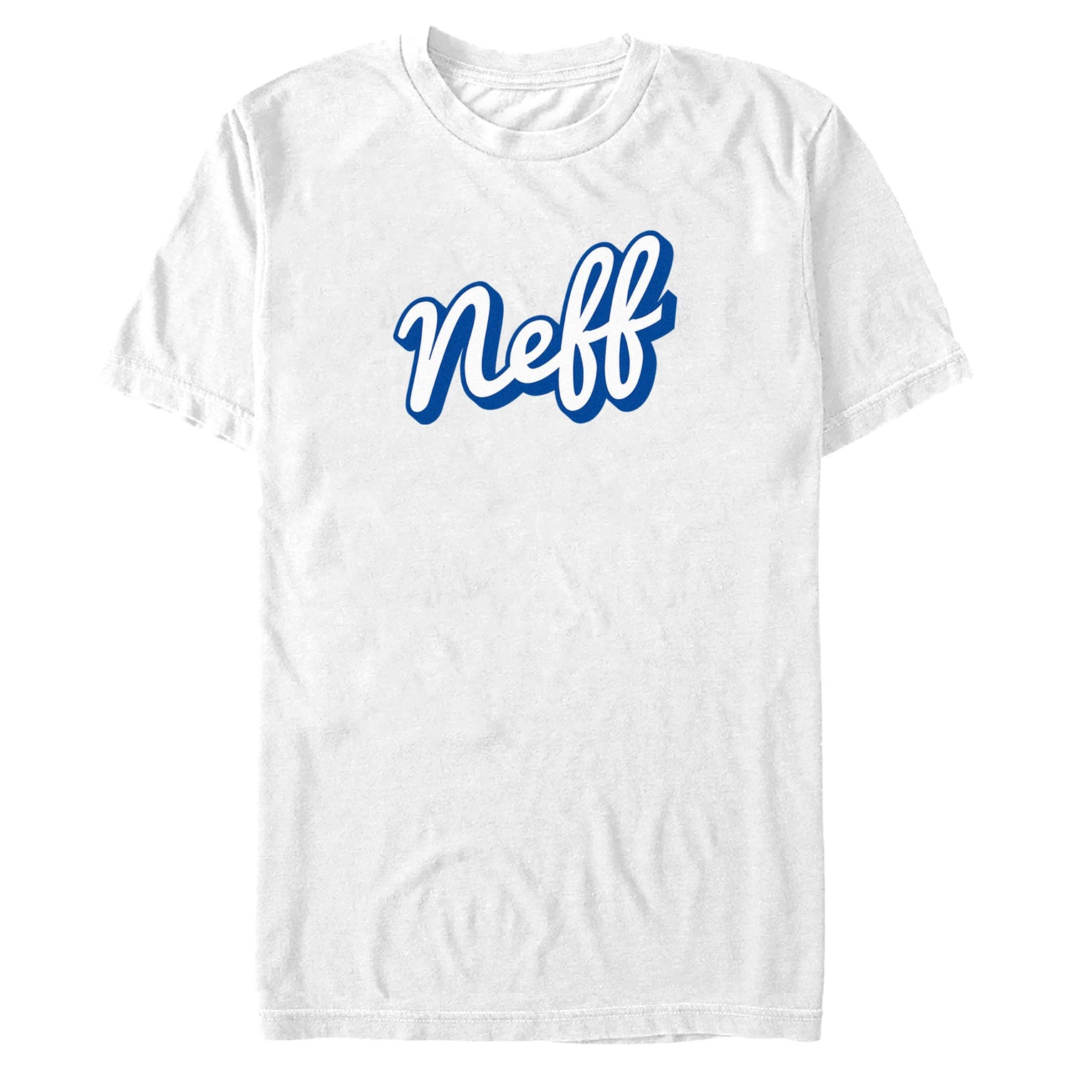 Men's NEFF Classic Blue Script Logo T-Shirt