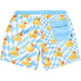 Men's NEFF Ducky Tile 17" Hot Tub Swim Trunks