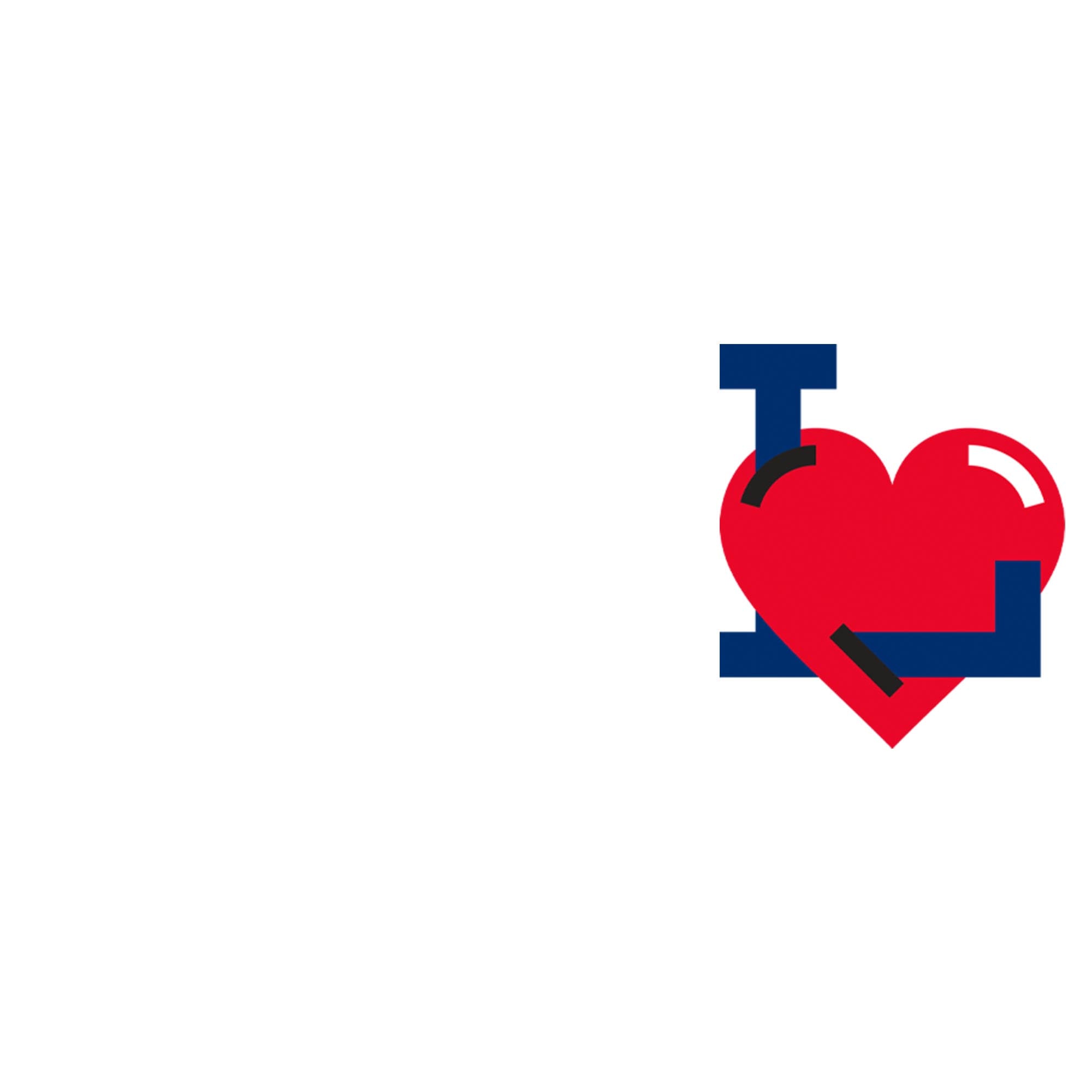 Men's NEFF LA Small Heart T-Shirt