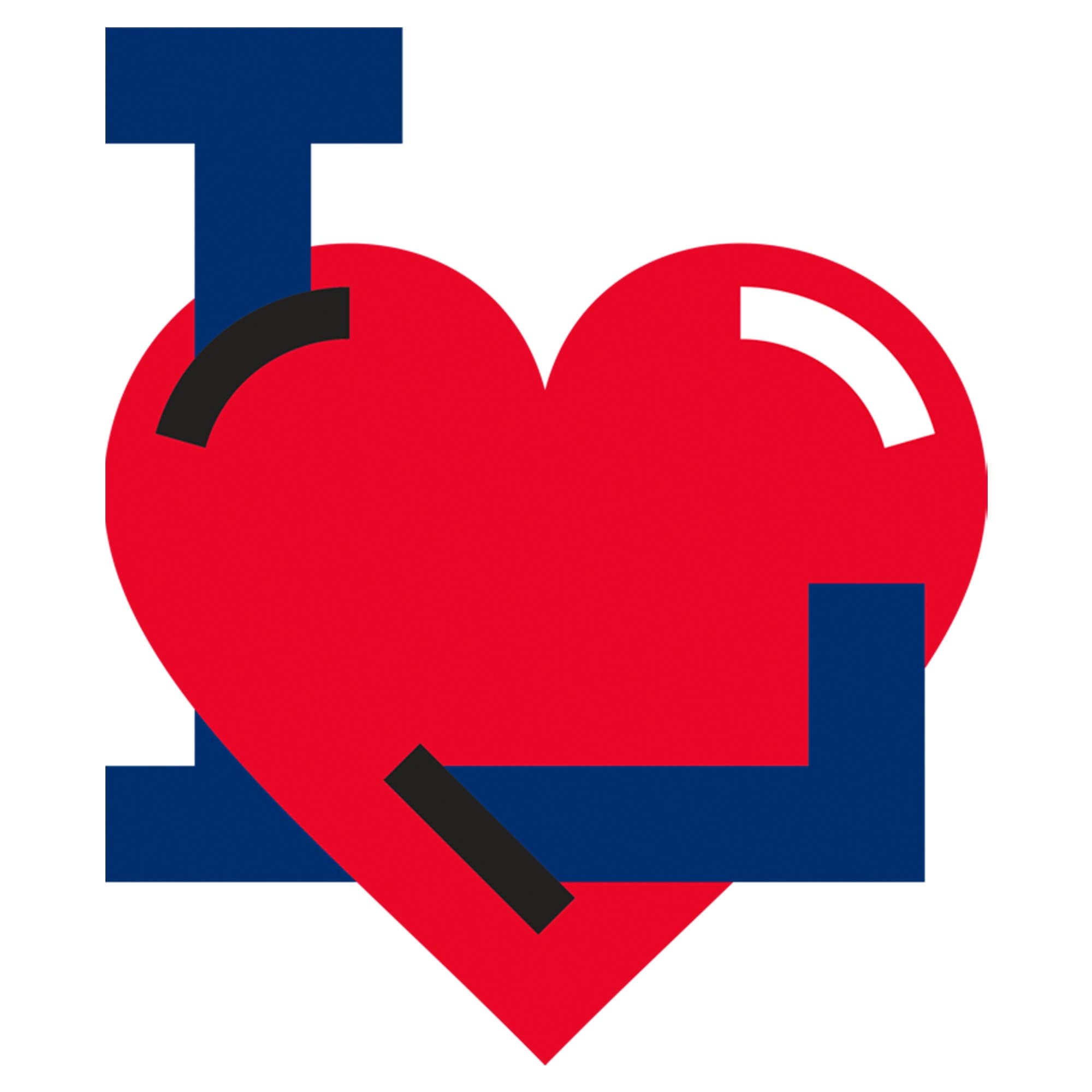 Men's NEFF Live. Breathe. LA Large Heart T-Shirt