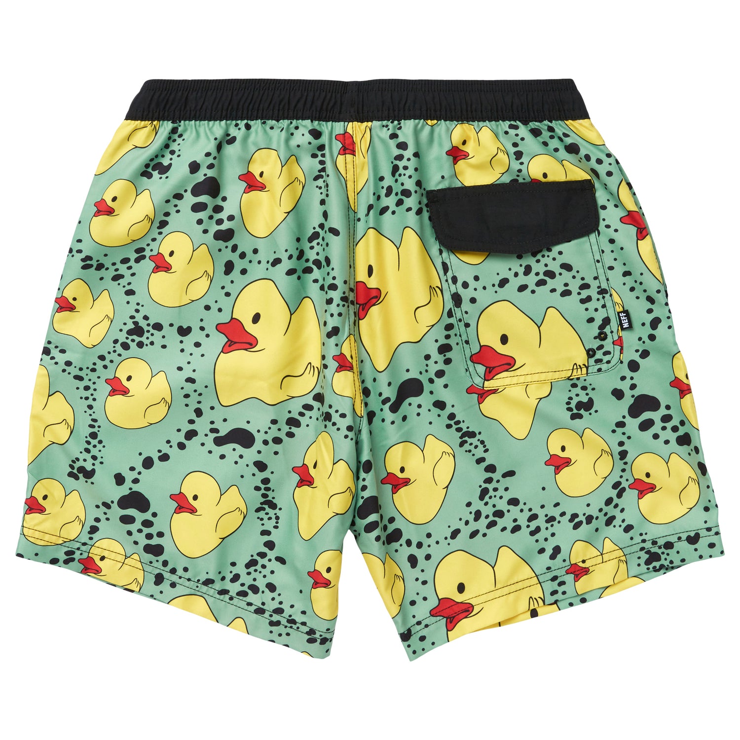 DUCKY LIFE 17" HOT TUB VOLLEY SHORTS - GREEN