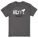 NEFF AND SNOOPY TEE - CHARCOAL GREY