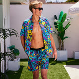 WITHIN THE WEEDS 17" HOT TUB VOLLEY SHORTS - MULTI
