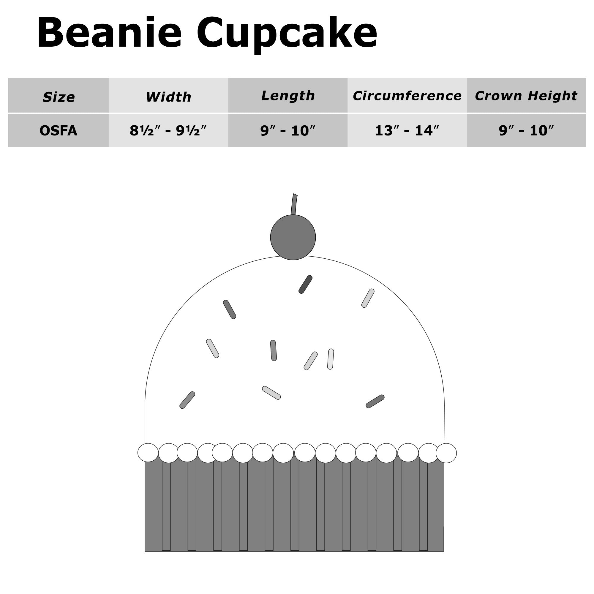 Unisex NEFF Cupcake Beanie