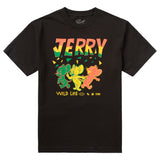 TOM & JERRY JERRY EXOTIC LIFE  TEE - BLACK
