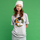 MICKEY MOUSE ROUND ABOUT TEE - SILVER