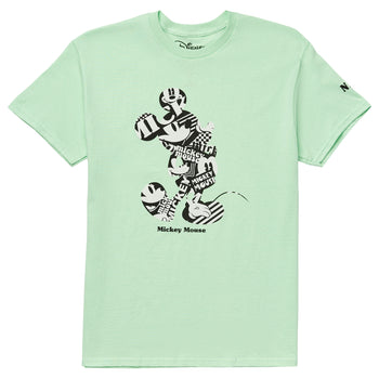 MICKEY MOUSE LINER TEE - MINT