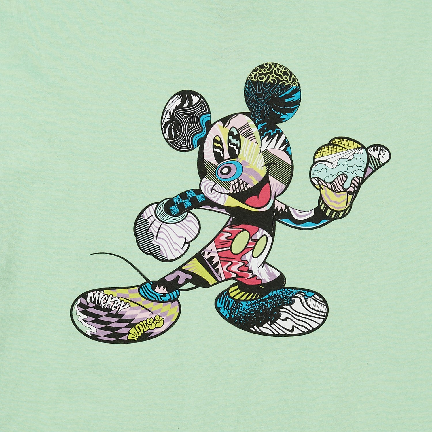 MICKEY MOUSE LIMITLESS TEE - MINT