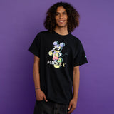 MICKEY MOUSE ON THE GO TEE - BLACK