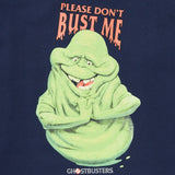 GHOSTBUSTERS DON'T BUST ME LONG SLEEVE TEE - NAVY