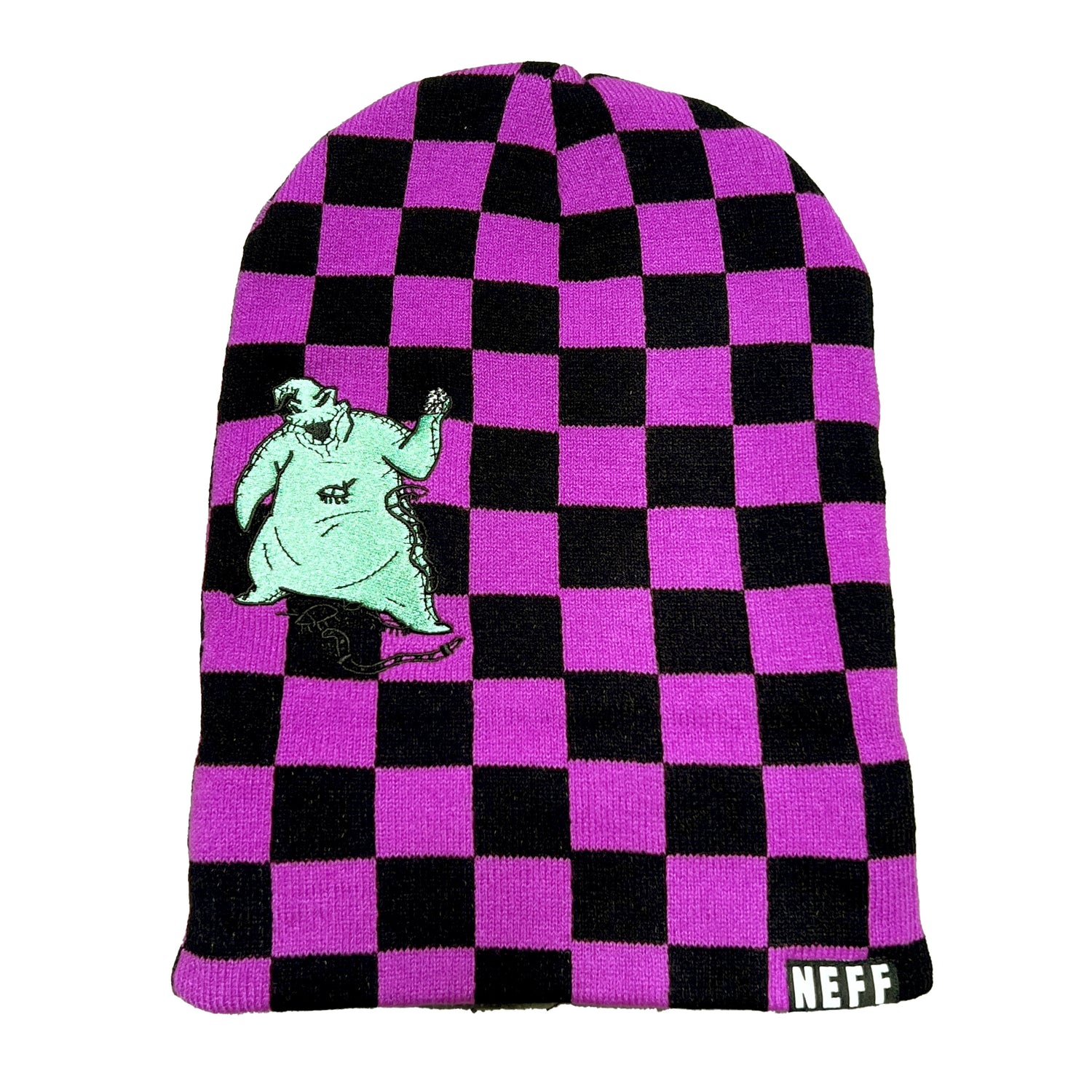 THE NIGHTMARE BEFORE CHRISTMAS OOGIE BOOGIE BEANIE - CHECKERED